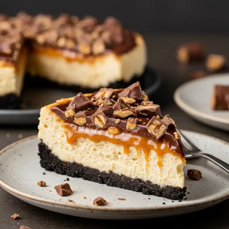 Snickers Cheesecake