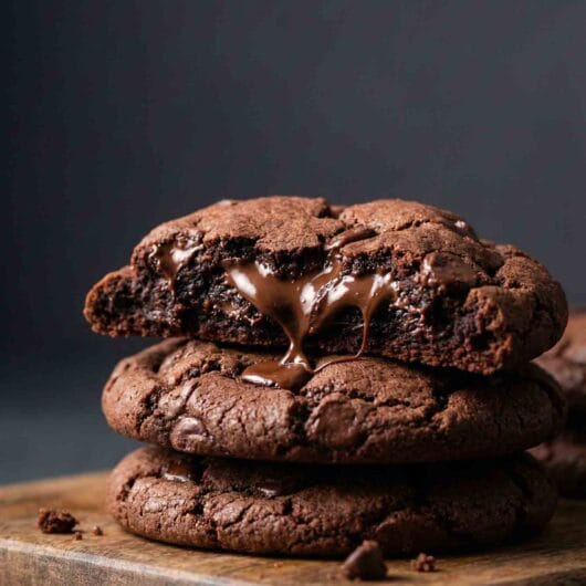 Double Chocolate Chip Cookies