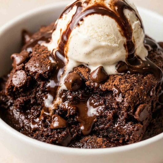 Easy Chocolate Dump Cake (5 Ingredients, No Bowl)