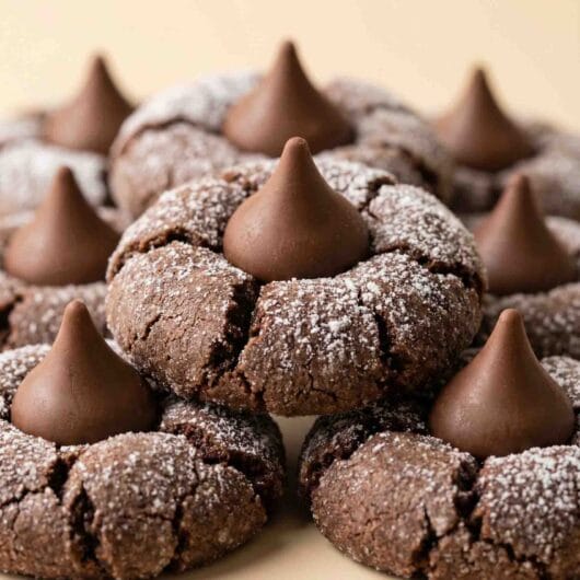 Chocolate Blossom Cookies