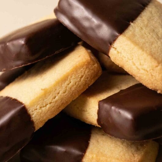 Chocolate Dipped Shortbread