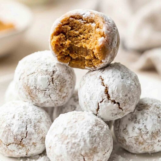 No-Bake Gingersnap Balls