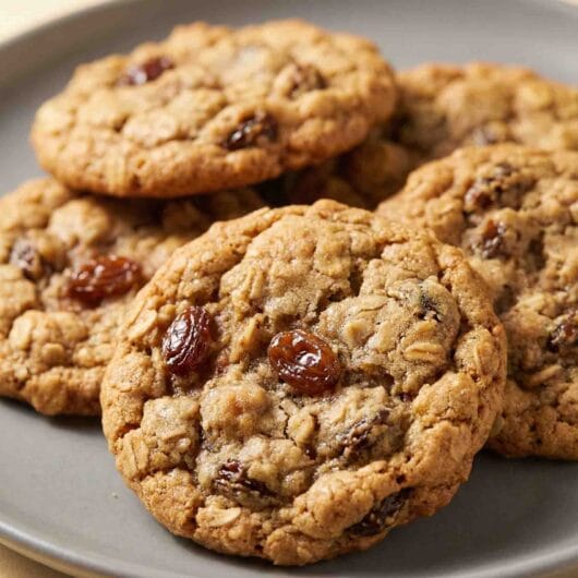 Soft Oatmeal Raisin Cookies (Extra-Soft & Thick)