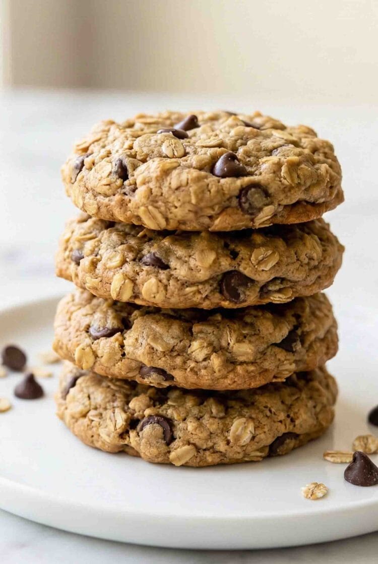 Easy 3 Ingredient Banana Oatmeal Cookies
