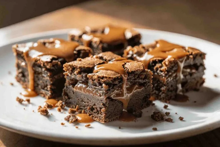 Decadent Caramel Brownies (Rich & Fudgy)