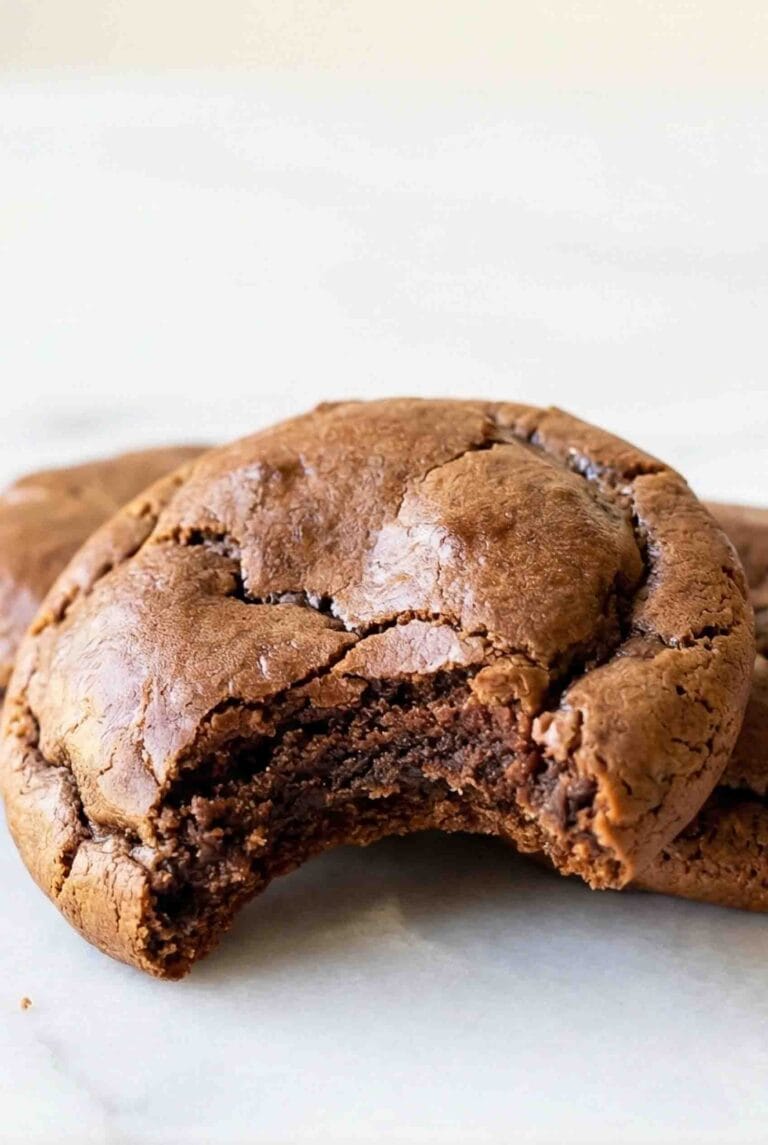 Soft Nutella Cookies (Only 4 Ingredients)