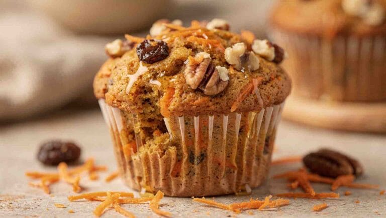 Easy Carrot Muffins (Moist & Naturally Sweet!)